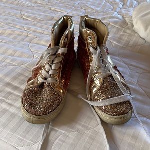 Sequin capelli high tops for kids size 1